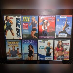 Fitness and Yoga DVD Collection